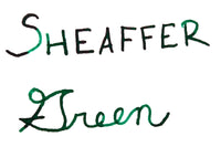 Sheaffer Green - Ink Sample