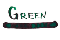 Sheaffer Green - Ink Sample