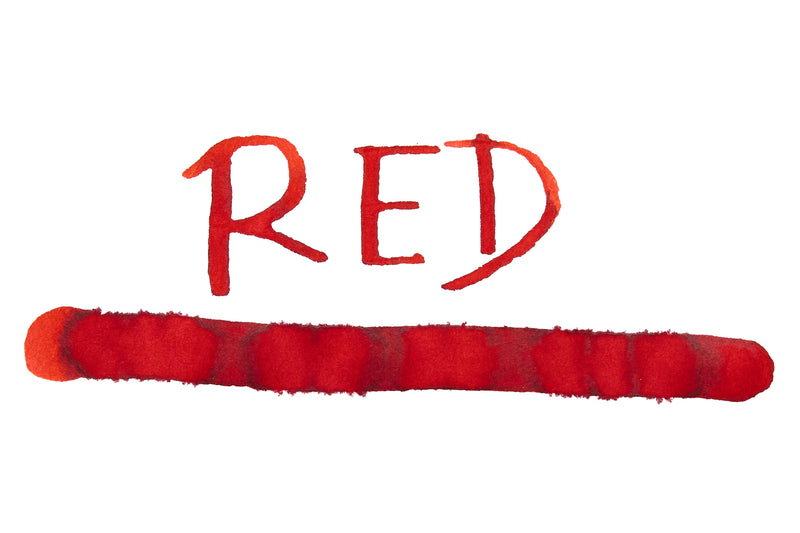 Sheaffer Red - Ink Sample