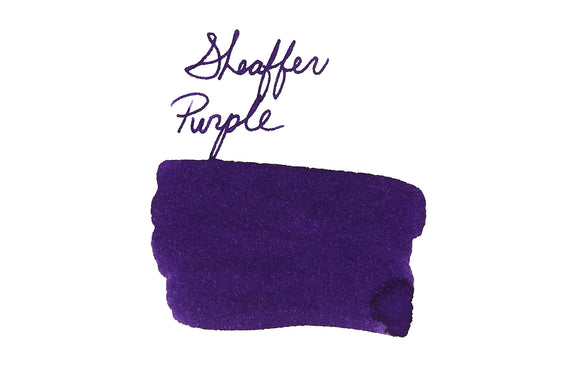 Sheaffer Purple - Ink Sample