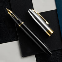Sheaffer Legacy Fountain Pen - Black w/ Chrome Cap