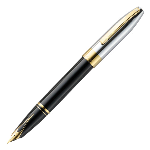 Sheaffer Legacy Fountain Pen - Black w/ Chrome Cap