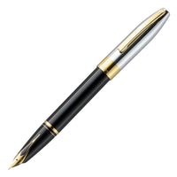 Sheaffer Legacy Fountain Pen - Black w/ Chrome Cap