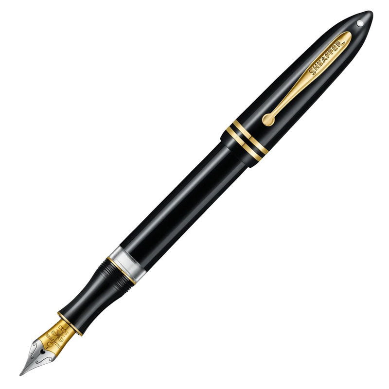 Sheaffer Balance III Fountain Pen - Glossy Black/Gold