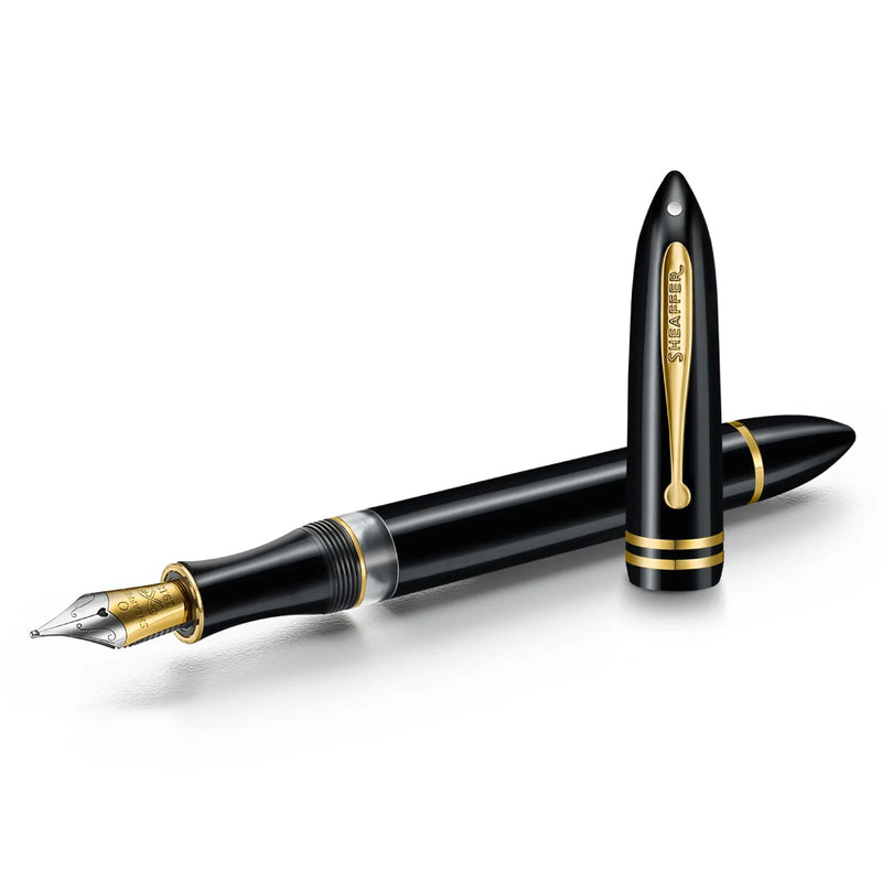 Sheaffer Balance III Fountain Pen - Glossy Black/Gold