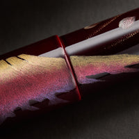 TACCIA Empress Maki-e Fountain Pen - Aka Fuji and Sakura Chinkin Benizakura (Limited Edition)