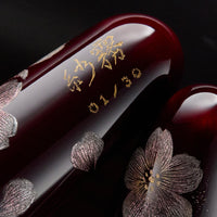 TACCIA Empress Maki-e Fountain Pen - Aka Fuji and Sakura Chinkin Benizakura (Limited Edition)