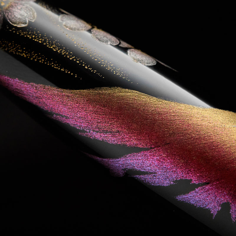 TACCIA Empress Maki-e Fountain Pen - Aka Fuji and Sakura Chinkin Yozakura (Limited Edition)