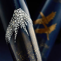 TACCIA Empress Maki-e Fountain Pen - Ao Fuji (Limited Edition)