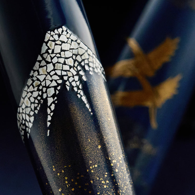 TACCIA Empress Maki-e Fountain Pen - Ao Fuji (Limited Edition)