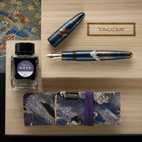 TACCIA Empress Maki-e Fountain Pen - Ao Fuji (Limited Edition)
