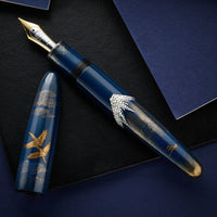 TACCIA Empress Maki-e Fountain Pen - Ao Fuji (Limited Edition)