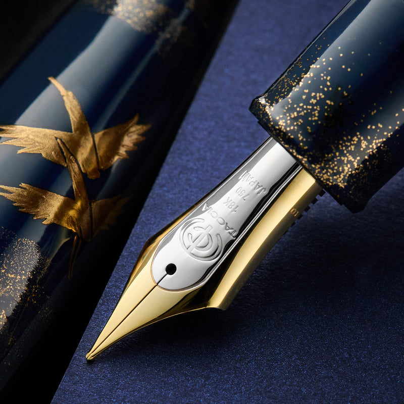 TACCIA Empress Maki-e Fountain Pen - Ao Fuji (Limited Edition)