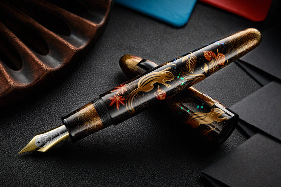 TACCIA Empress Maki-e Fountain Pen - Chipmunk (Limited Edition)