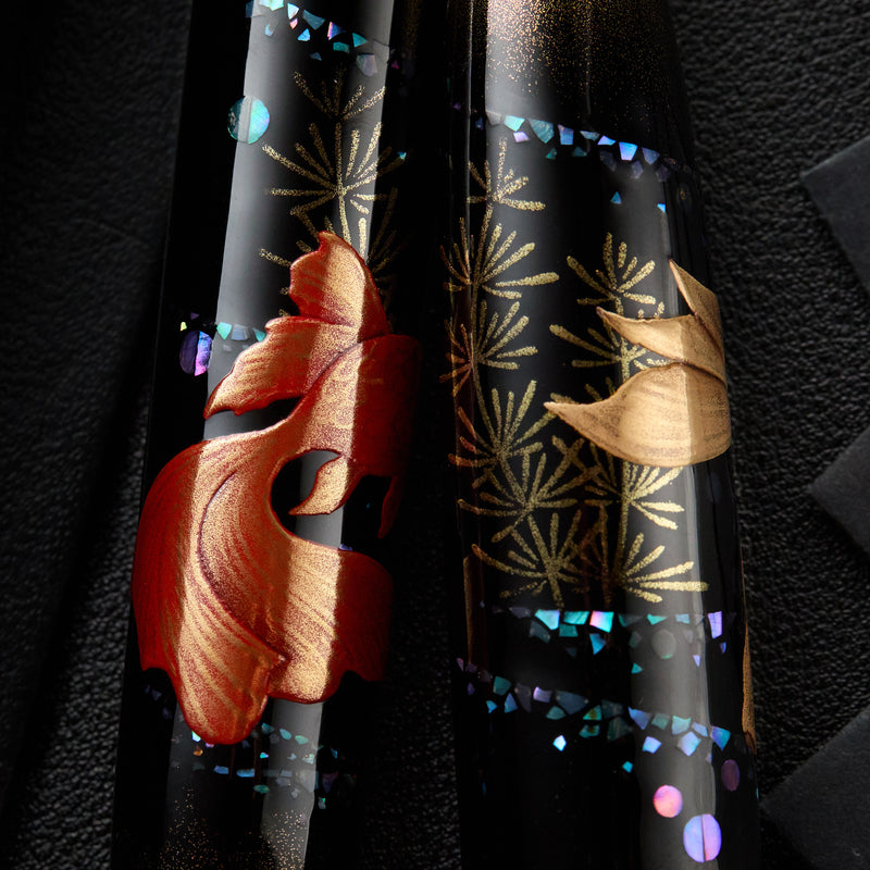 TACCIA Empress Maki-e Fountain Pen - Goldfish Suaka (Limited Edition)