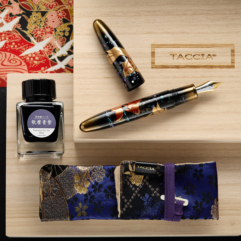TACCIA Empress Maki-e Fountain Pen - Goldfish Suaka (Limited Edition)