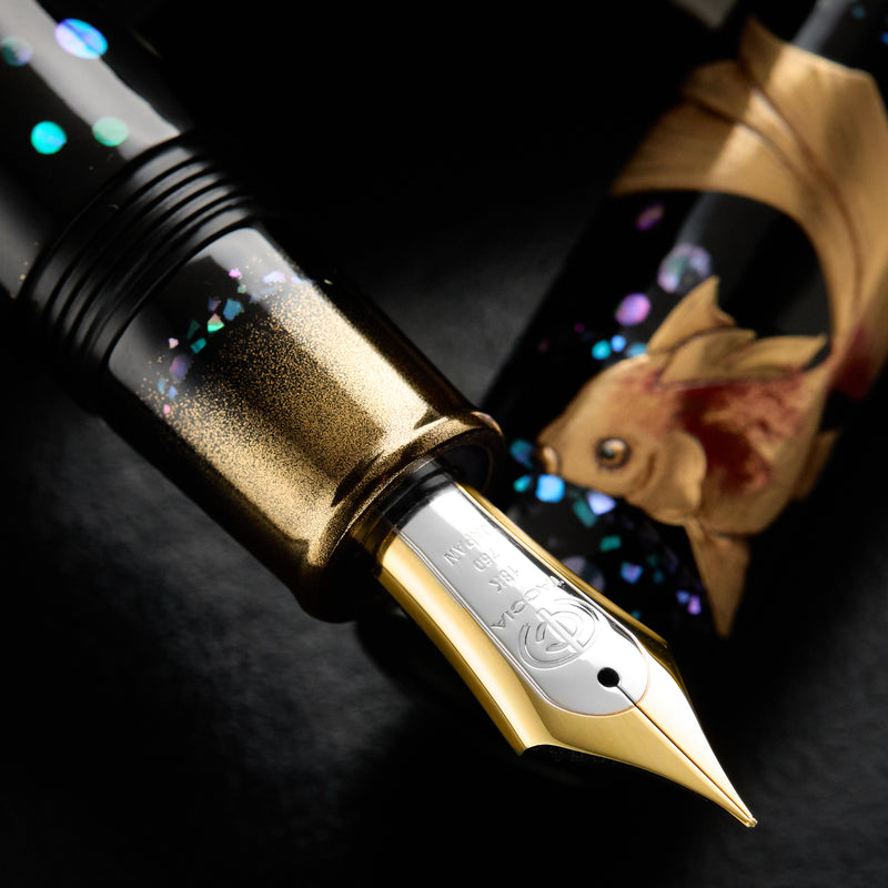 TACCIA Empress Maki-e Fountain Pen - Goldfish Suaka (Limited Edition)