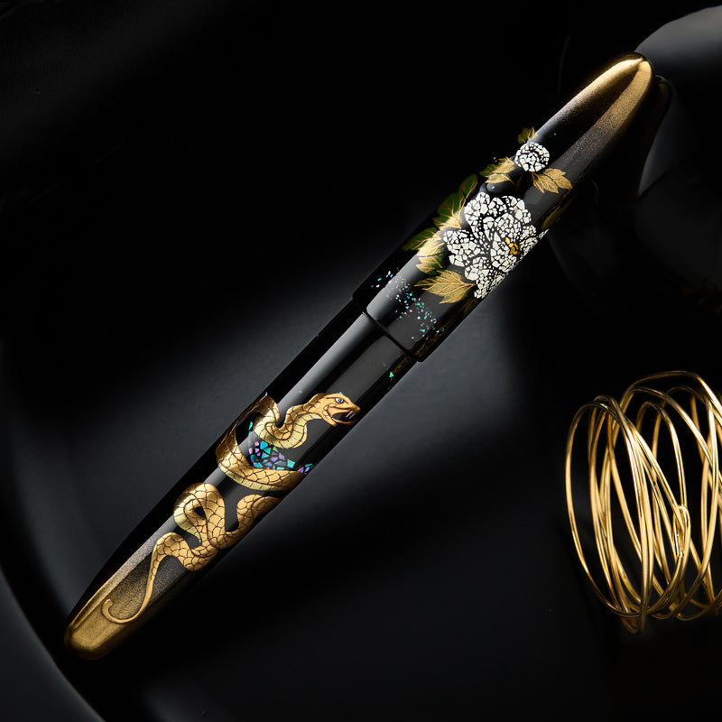 TACCIA Empress Maki-e Fountain Pen - Serpent (Limited Edition)