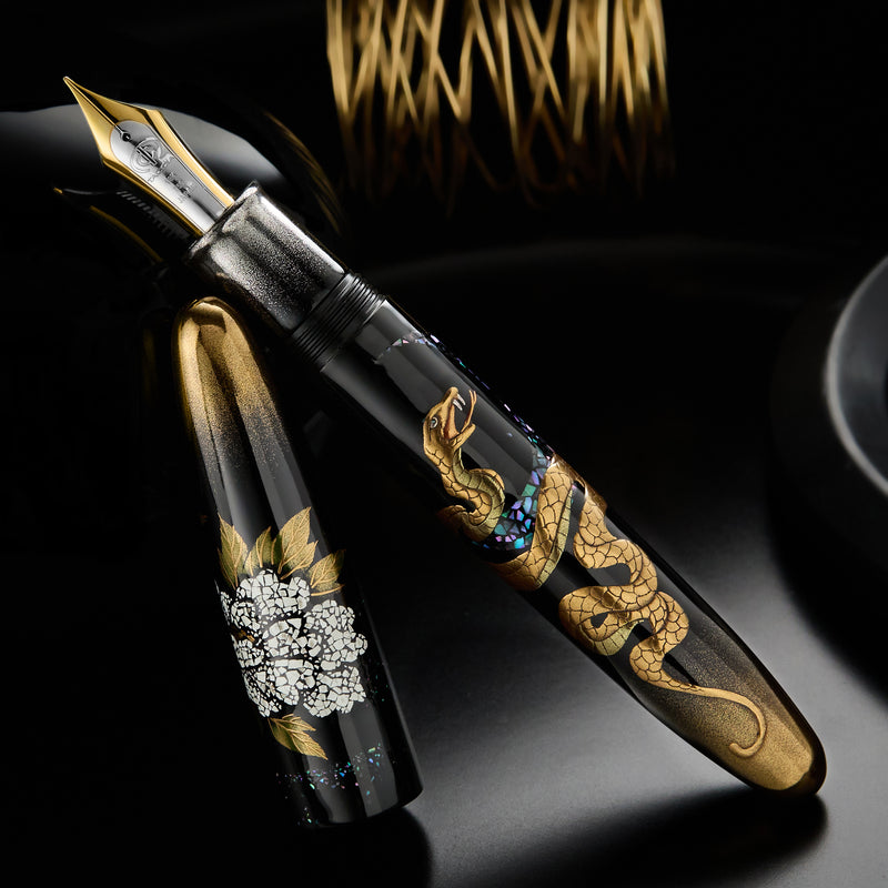 TACCIA Empress Maki-e Fountain Pen - Serpent (Limited Edition)