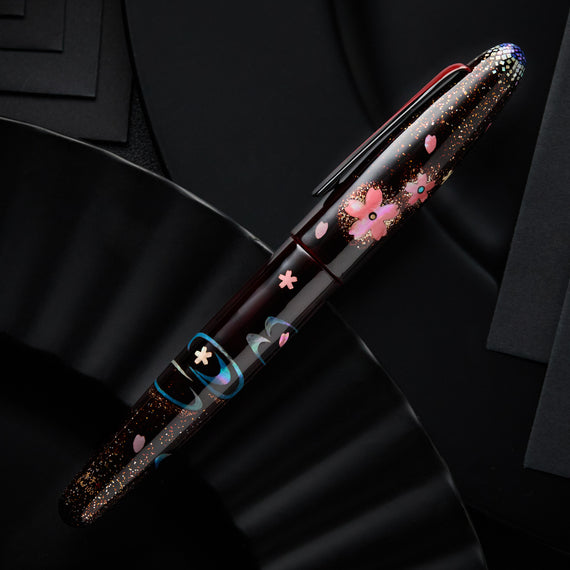 TACCIA Empress Maki-e Fountain Pen - Shidare Sakura (Limited Edition)