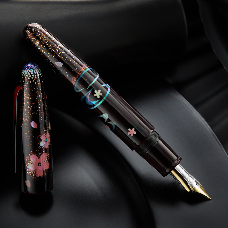 TACCIA Empress Maki-e Fountain Pen - Shidare Sakura (Limited Edition)