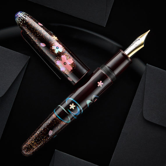 TACCIA Empress Maki-e Fountain Pen - Shidare Sakura (Limited Edition)
