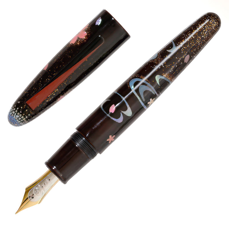 TACCIA Empress Maki-e Fountain Pen - Shidare Sakura (Limited Edition)