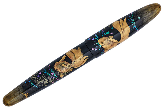 TACCIA Empress Maki-e Fountain Pen - Goldfish Suaka (Limited Edition)