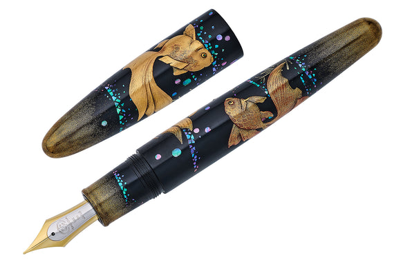 TACCIA Empress Maki-e Fountain Pen - Goldfish Suaka (Limited Edition)