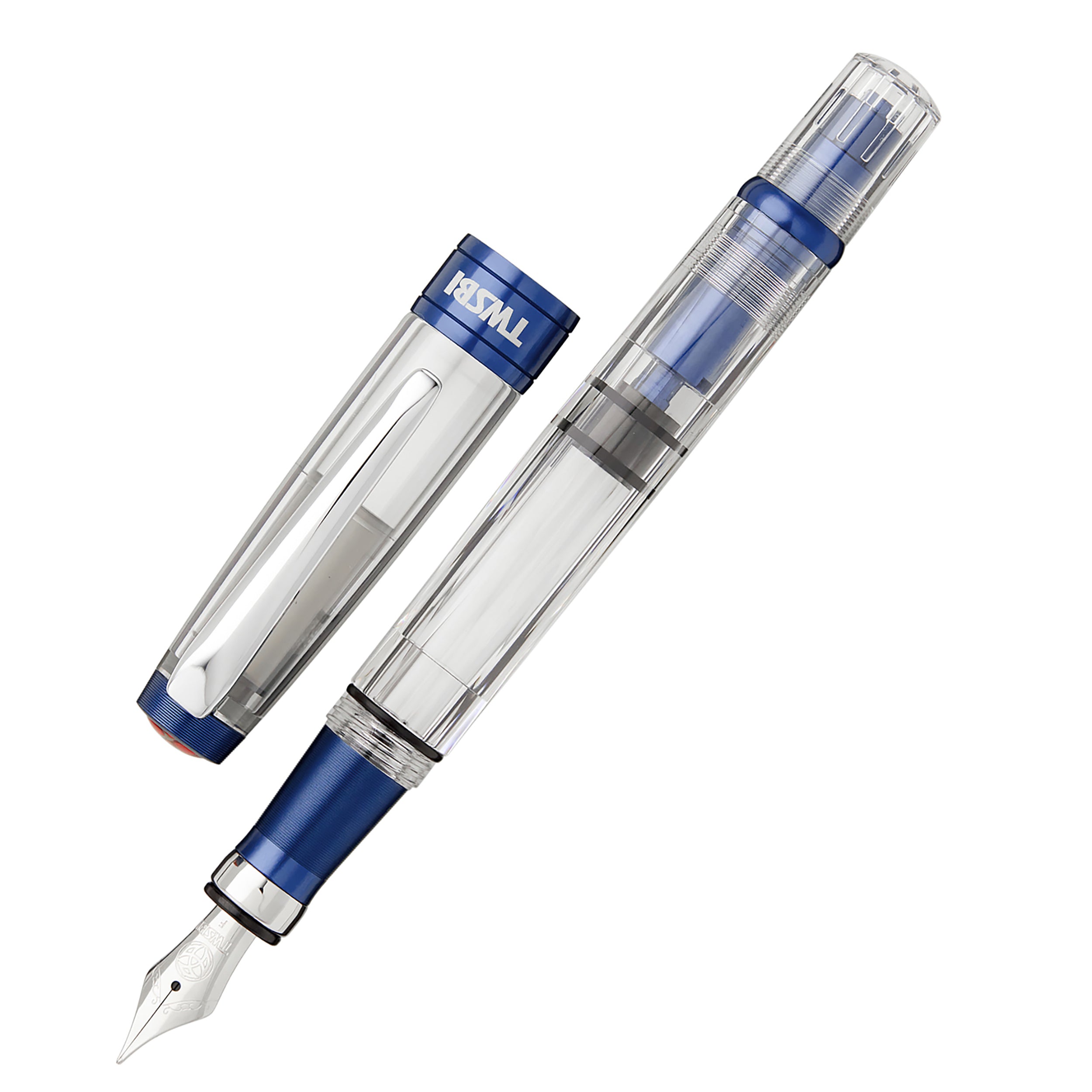 TWSBI Diamond 580ALR Fountain Pen - Navy Blue - The Goulet