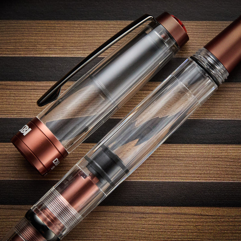 TWSBI Diamond 580ALR Fountain Pen - Affogato w/ Onyx
