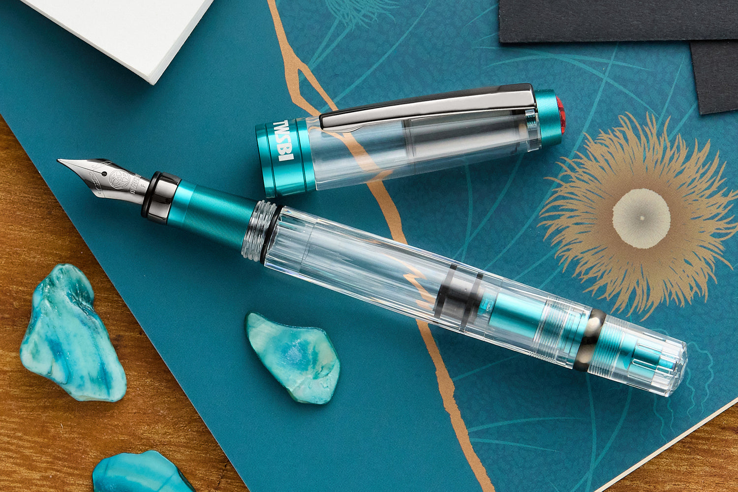 TWSBI Diamond 580 AL R Fountain Pen - Affogato with Onyx | Pure Pens TWSBI Diamond 580 AL R Fountain Pen - Affogato with Onyx | Pure Pens