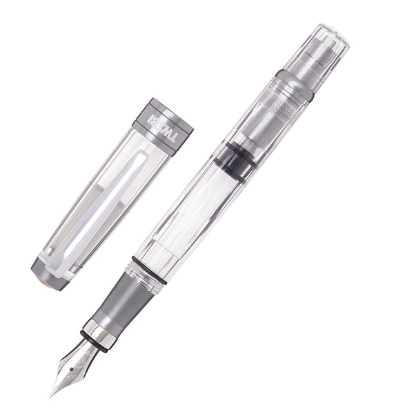 TWSBI Diamond 580ALR Fountain Pen - Nickel Gray - The Goulet Pen
