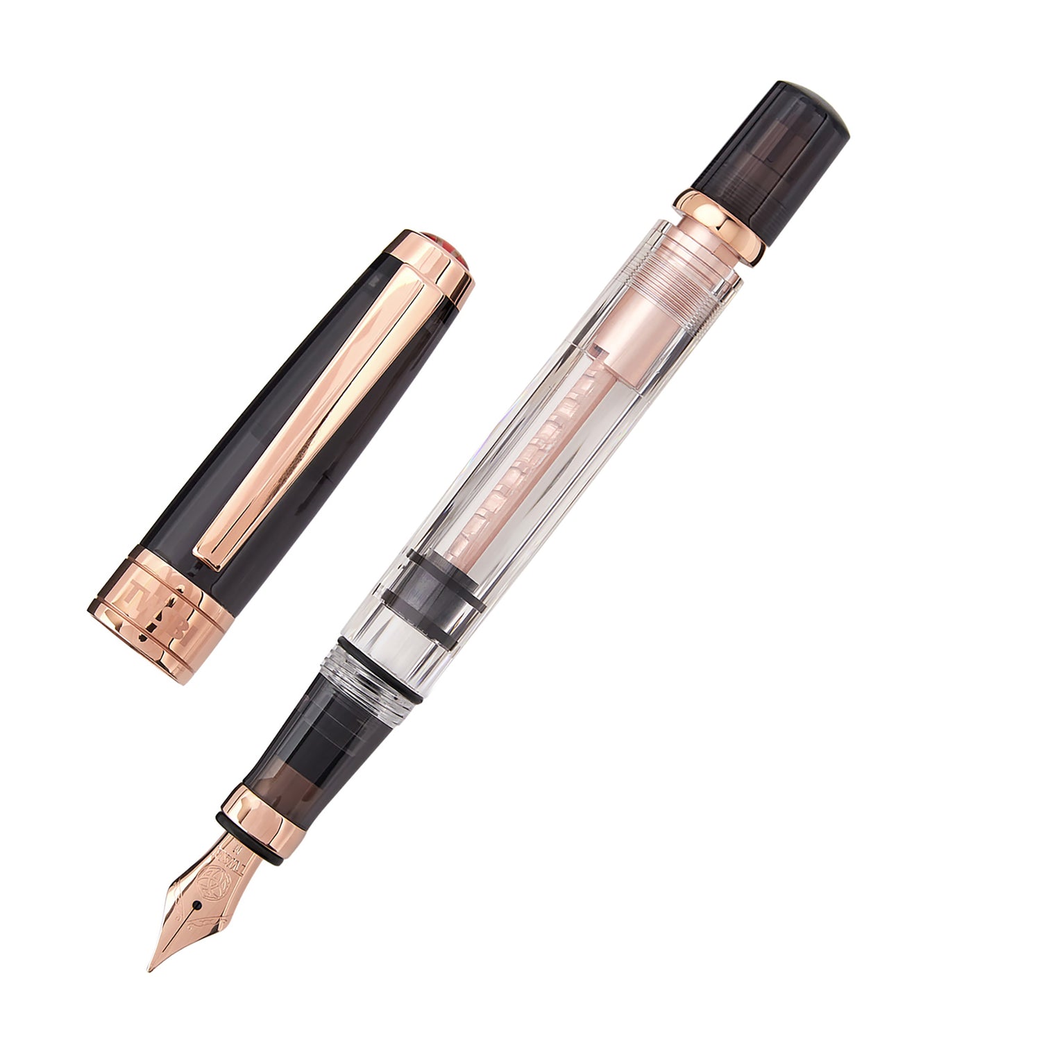 twsbi ダイヤモンド580　スモークローズゴールド stub1.1 TWSBI-Diamond580-SmokeRoseGold