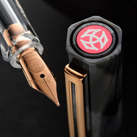 TWSBI ECO Fountain Pen - Black Marble w/ Bronze Trim