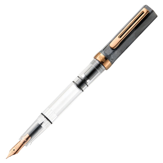 TWSBI ECO Fountain Pen - Black Marble w/ Bronze Trim