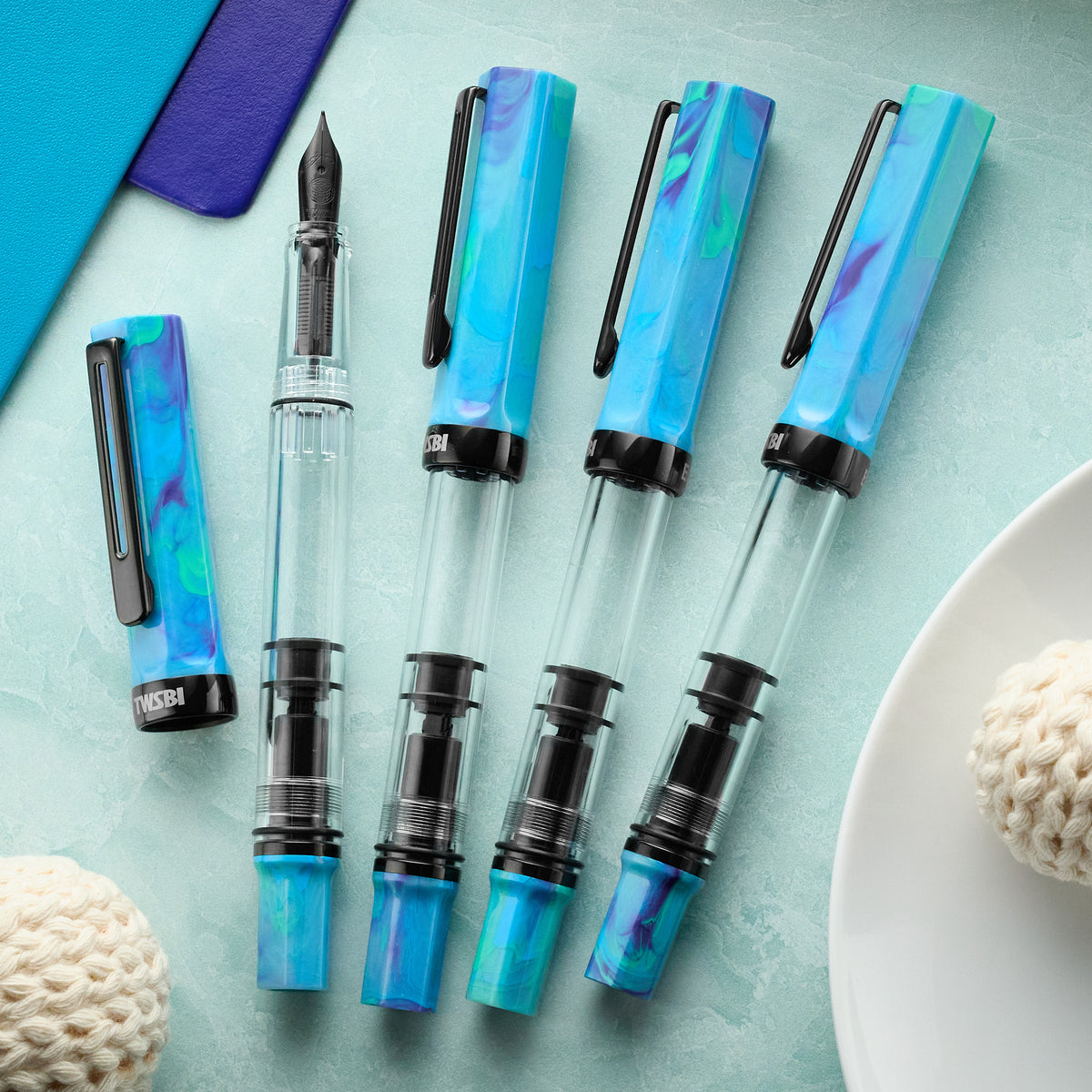 TWSBI ECO Fountain Pen - Cosmo w/ Onyx