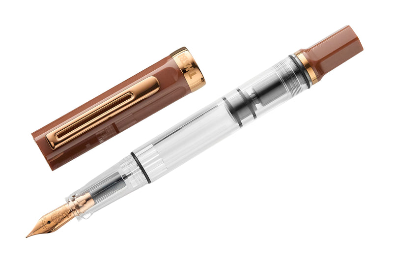 TWSBI ECO Fountain Pen - Espresso w/ Bronze Trim