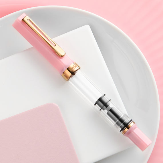 TWSBI ECO Fountain Pen - Pink Lemonade w/ Bronze