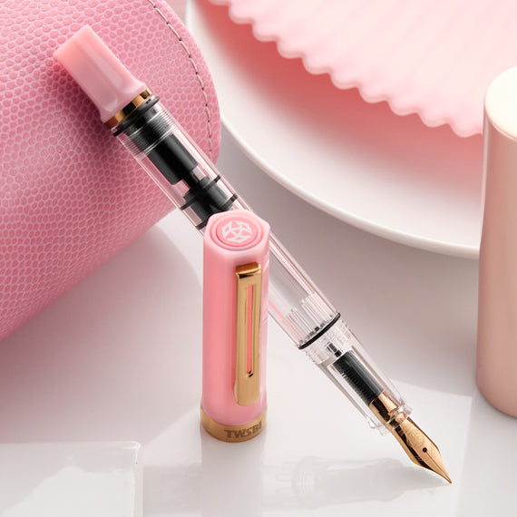 TWSBI ECO Fountain Pen - Pink Lemonade w/ Bronze