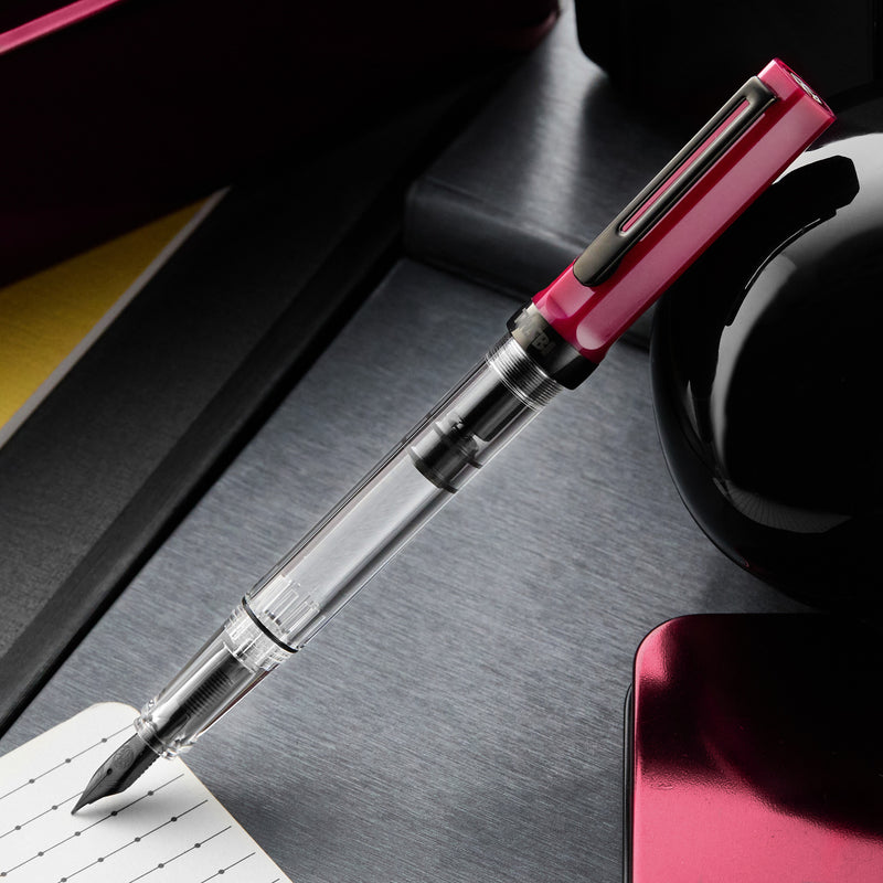 TWSBI ECO Fountain Pen - Plum w/ Onyx