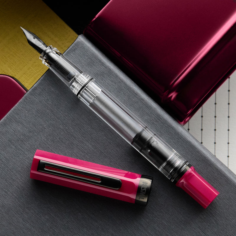 TWSBI ECO Fountain Pen - Plum w/ Onyx