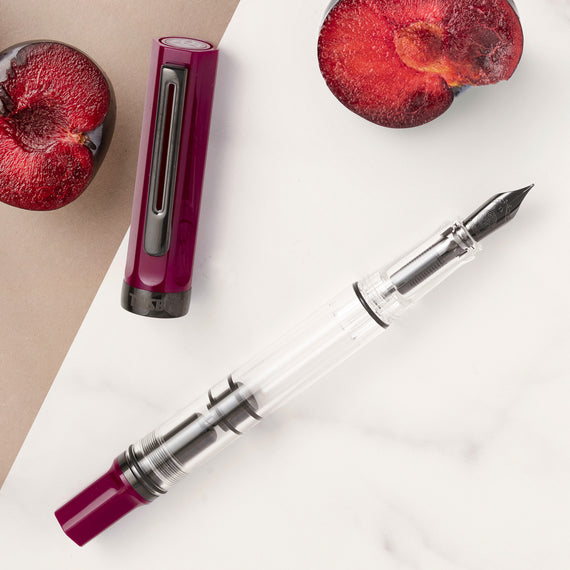 TWSBI ECO Fountain Pen - Plum w/ Onyx