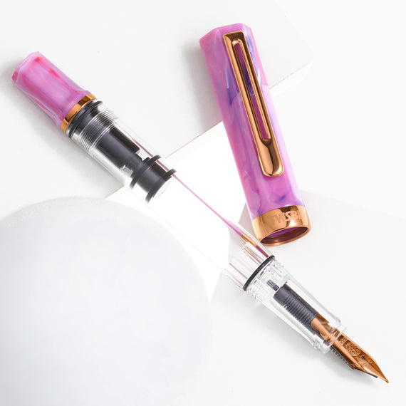 TWSBI ECO Fountain Pen - Fluorite Purple w/ Bronze Trim