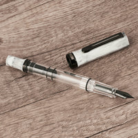 TWSBI ECO Fountain Pen - Carrara w/ Onyx Trim