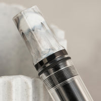 TWSBI ECO Fountain Pen - Carrara w/ Onyx Trim