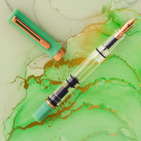 TWSBI ECO Fountain Pen - Jade Jelly w/ Bronze Trim