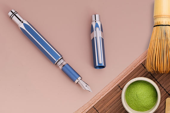TWSBI Precision Fountain Pen - Gemini Blue (Special Edition)