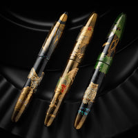 TACCIA Empress Maki-e Fountain Pen - Golden Herald (Limited Edition)