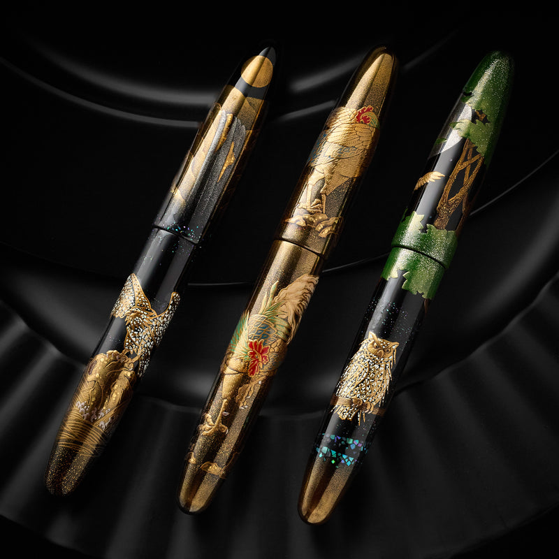 TACCIA Empress Maki-e Fountain Pen - Hidden Forest (Limited Edition)